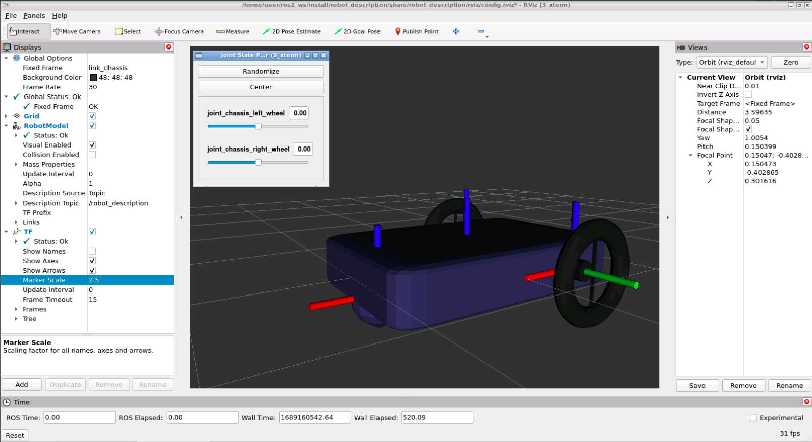 "Robot Wheel Mesh"